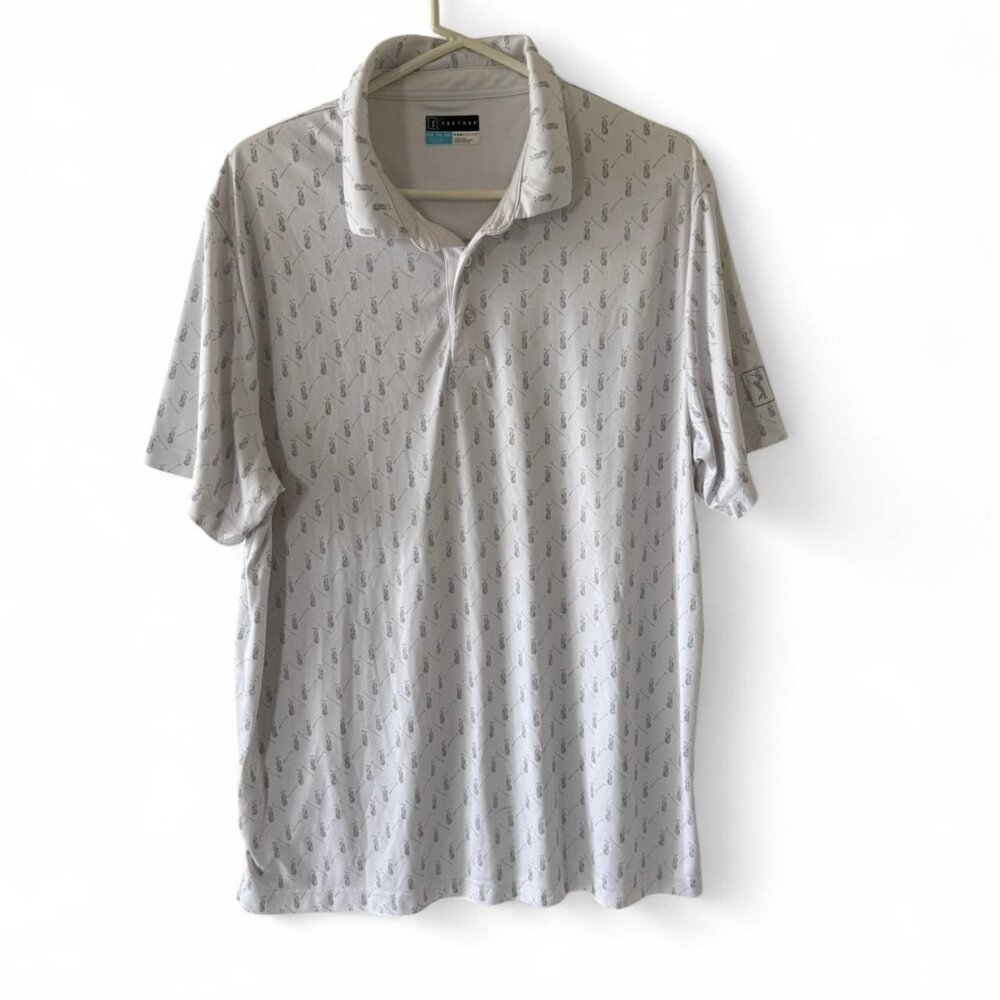 PGA Tour Pro Series Men's XXL Golf Club Themed Polo Shirt